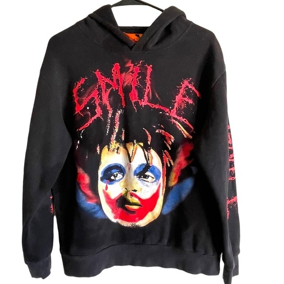Vlone x Juice Wrld x XO Joker Hoodie Size Medium - Picture 2 of 7